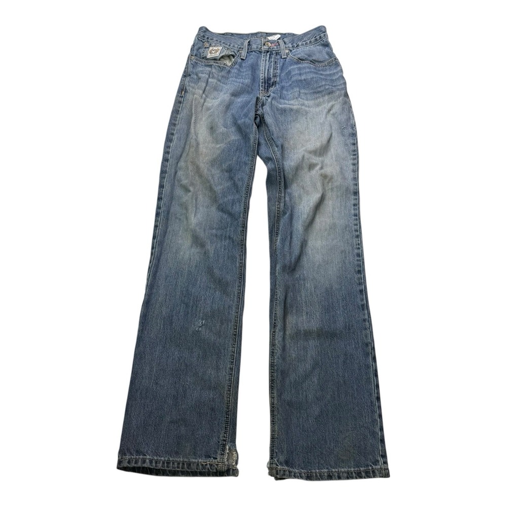 CINCH White Label Jeans Mens 31x36 Blue Relaxed Straight Leg Western Cowboy